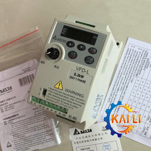 寻I原装正品VFD002L21A台达变频器0.2KW220V多功能简单型VFDL系列
