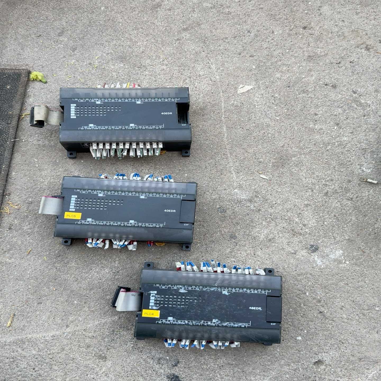 欧姆龙模块CP1W-40EDR二手拆机，实物拍摄，成色如图很--议价