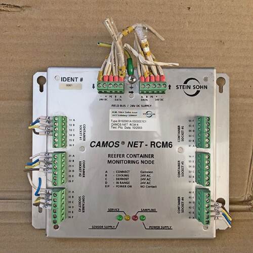 HM STEIN SOHN CAMOS NET RCM6 REEFER CONTAINER MONITORING NOD