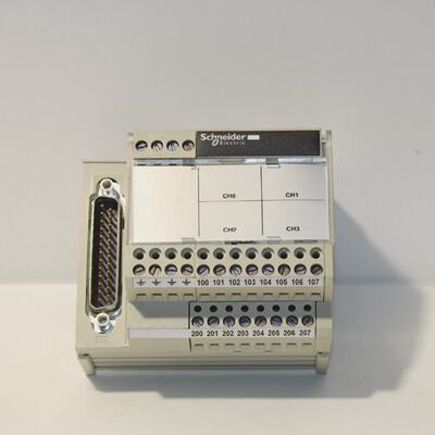 施耐德ABE7CPA412接线块适用于TC输入全新