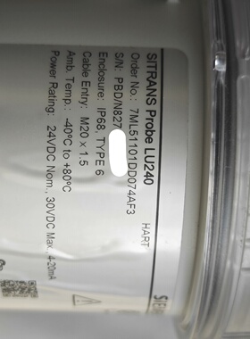 西门子LU240 7ML5110-1DD07-4AF3超声波议价