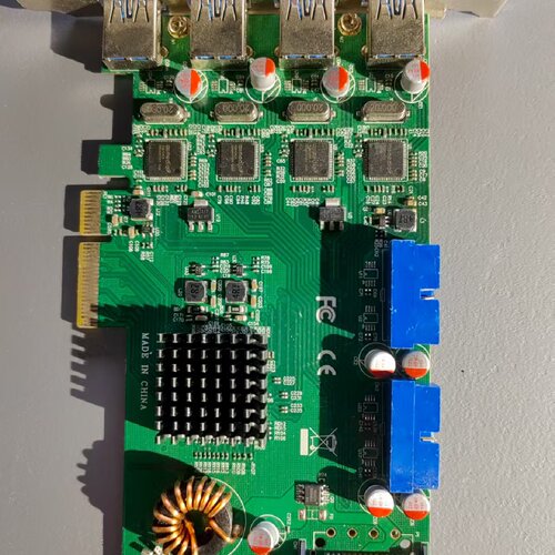 PCIe转4口USB3.0扩展卡型号MC2026AS-询