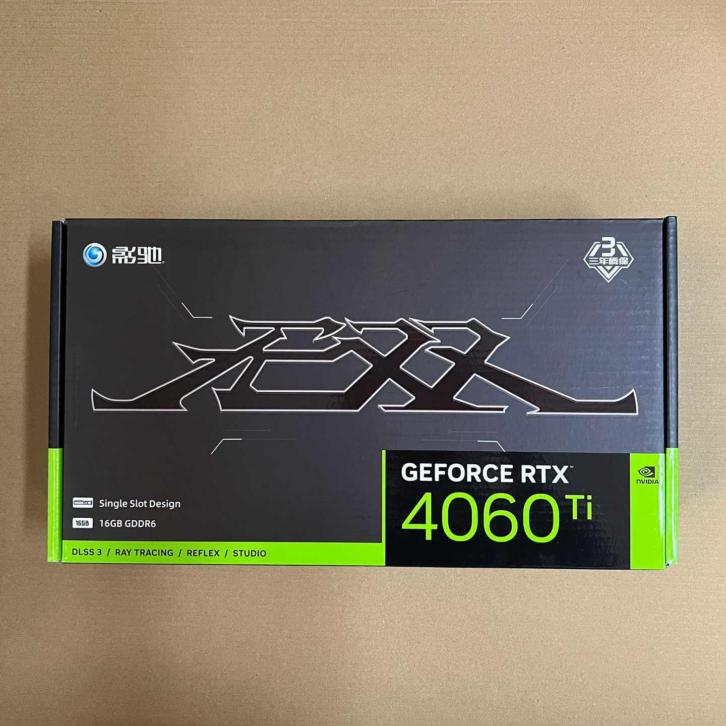 配件影驰 GeForce RTX 4060 Ti 无双MAX单槽显卡 deep议价