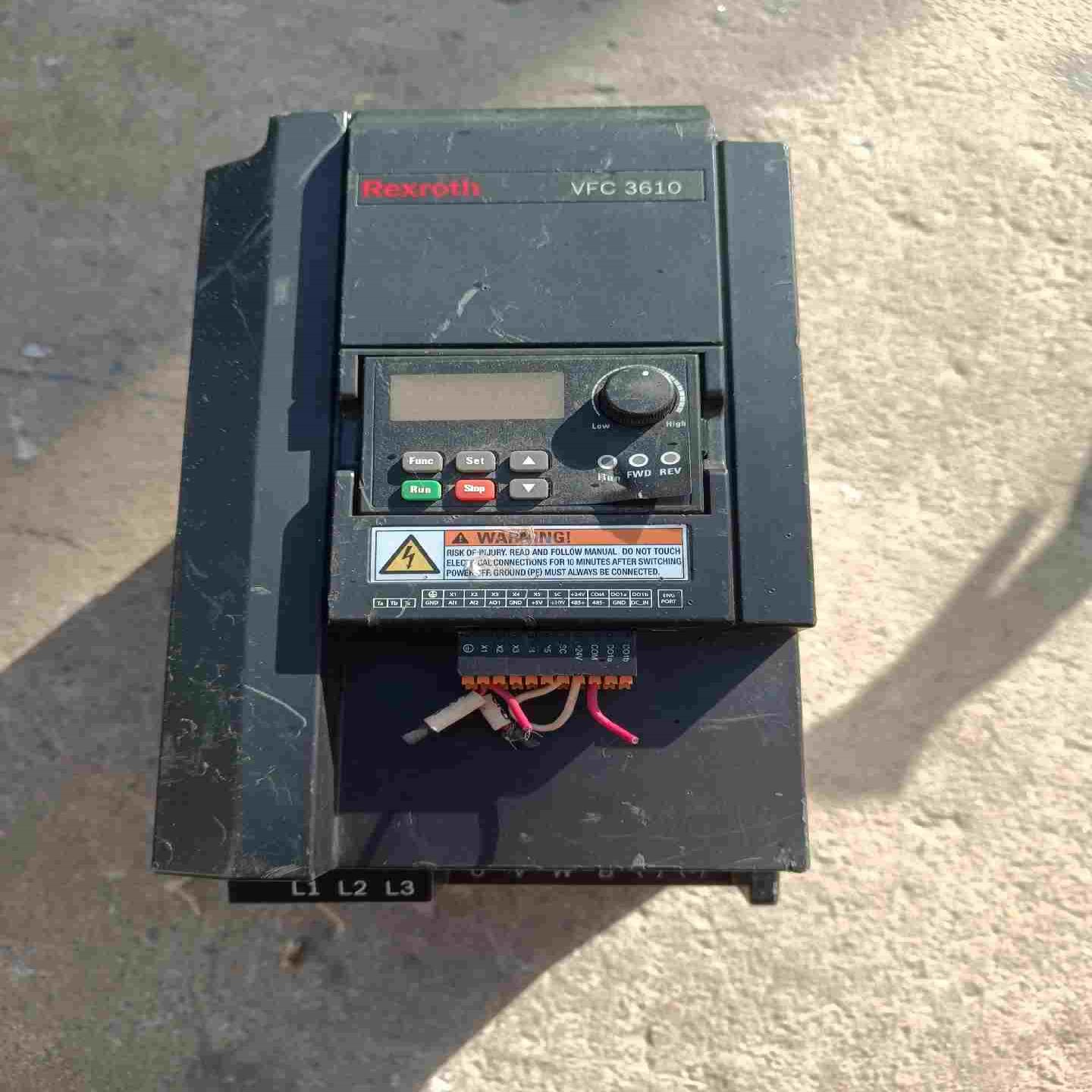 询价拍~力士乐变频器 VFC3610 11KW  功能正常，成色