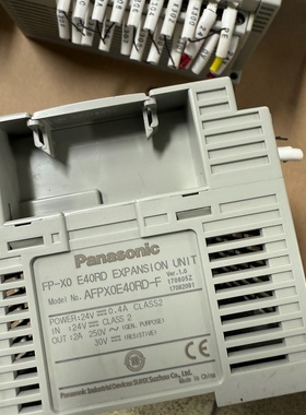 松下PLC扩展模块FPX0E40RD型号AFPX0E