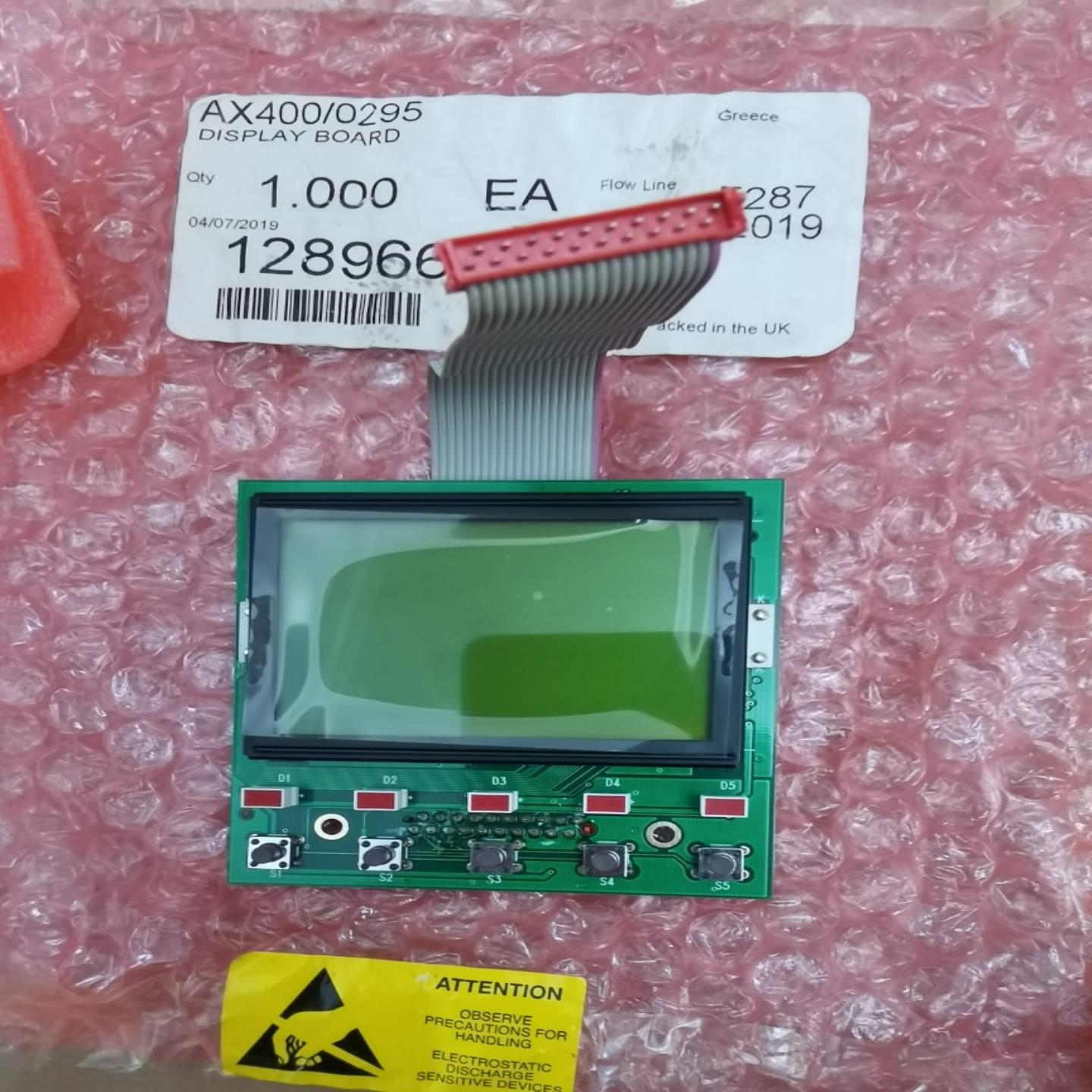 ABB电导率仪电导率表AX400AX411显示面板显示器现货