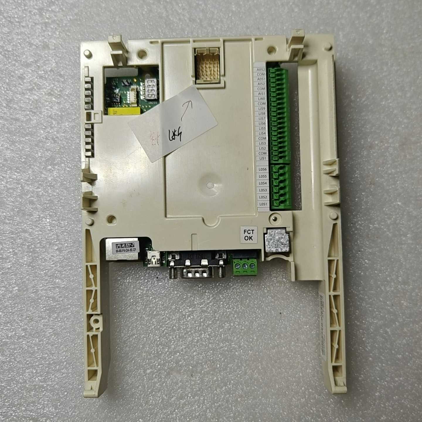 施耐德通讯板卡VM3A521，橙色95新有点小问题，标签标注一议价