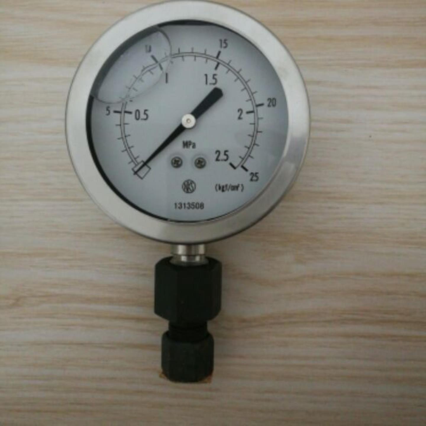 NKS长野计器耐震压力表025MPa025kgfcm2表盘88cm现货