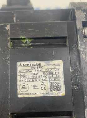 三菱伺服电机HG-SR520.5KW二手原装--议价商品