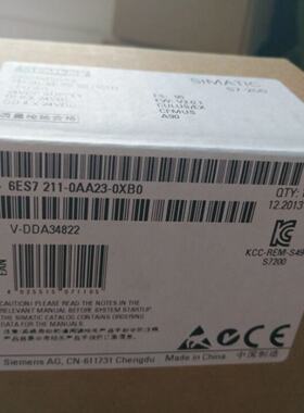 议价西门子PLC 6ES7211-0AA23-0XB0 S7-200 CPU221 6ES72110AA230