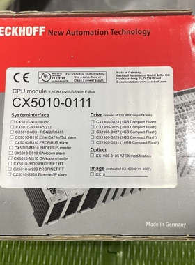 倍福CX5010-0111 议价(亚飞商行）