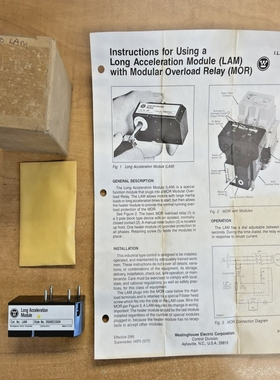 WestinghouseLAM2608D22G04LongAccelerationModule**NEWi