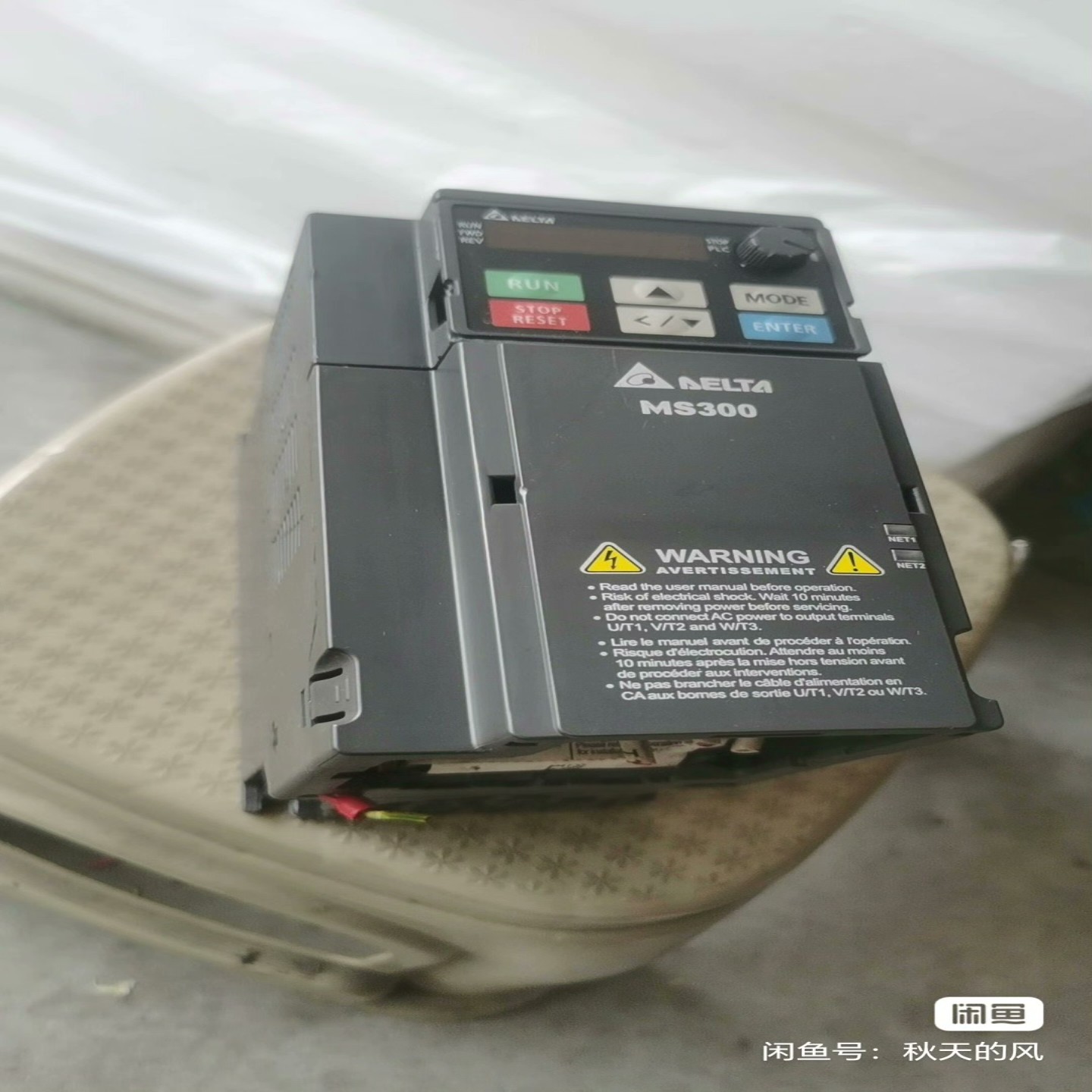 【请询价】台达变频器VFD9A0MS43ANSAA37KW原装拆