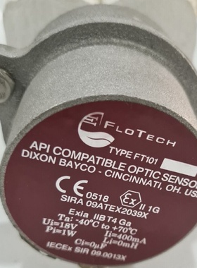 FloTech FT101 Sensor By Dhl Express.