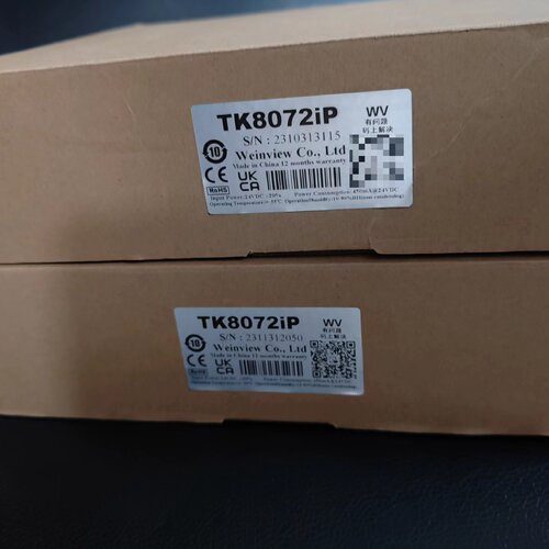 【询价】威纶触摸屏TK8072iP，实图拍摄，功能正常，的，50