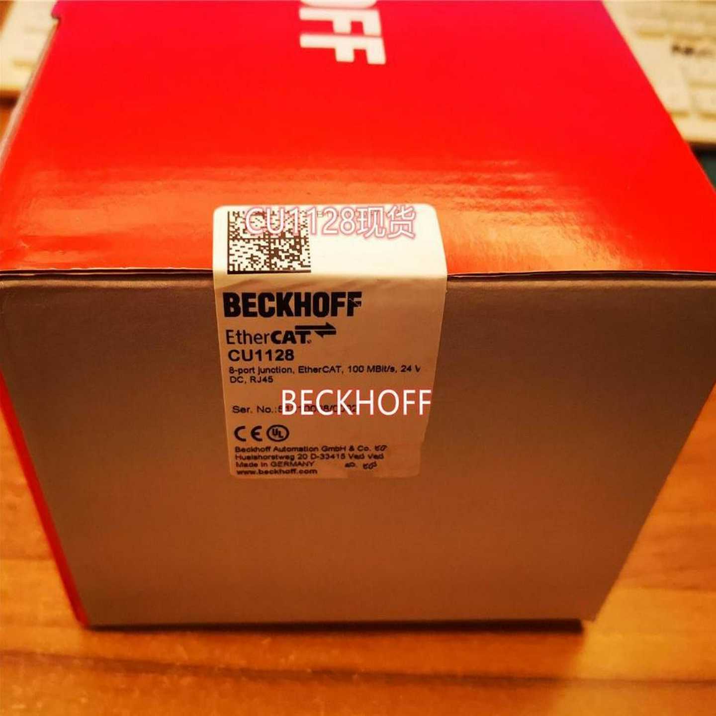 德国BECKHOFF倍福交换机CU1128询价