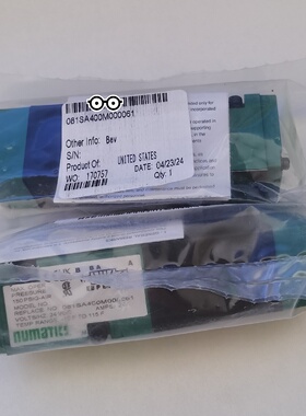 配件NumaticsASCO电磁阀081SA400M000061议价