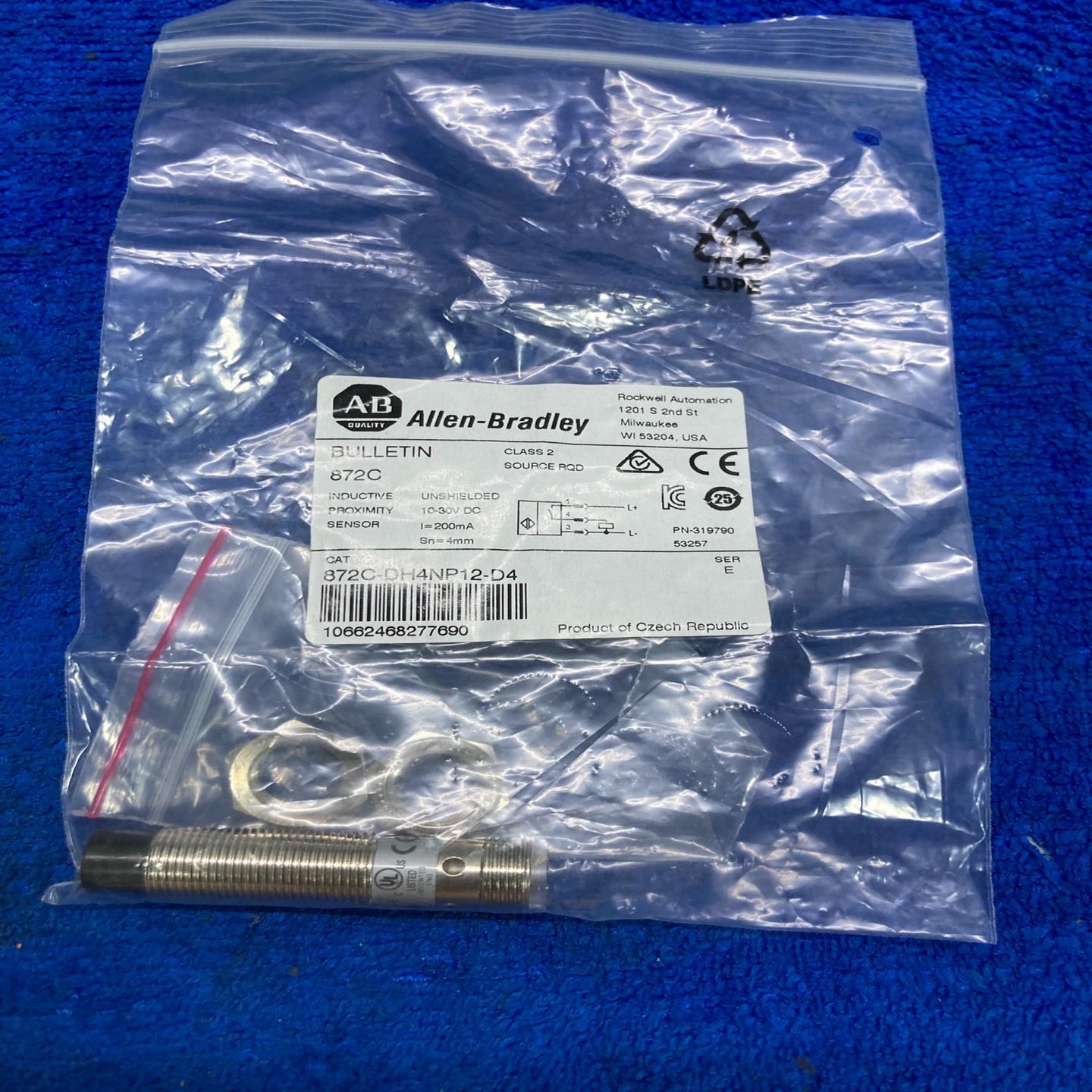 【请询价】AB罗克韦尔872C-DH4NP12-D4接近传感器