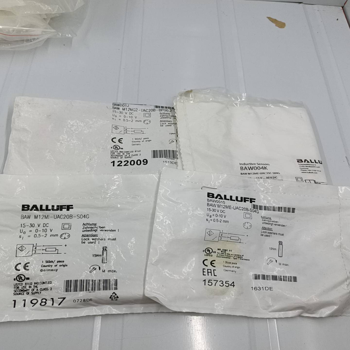 巴鲁夫 BAW001P BAW0010 BAW004K BA~询价