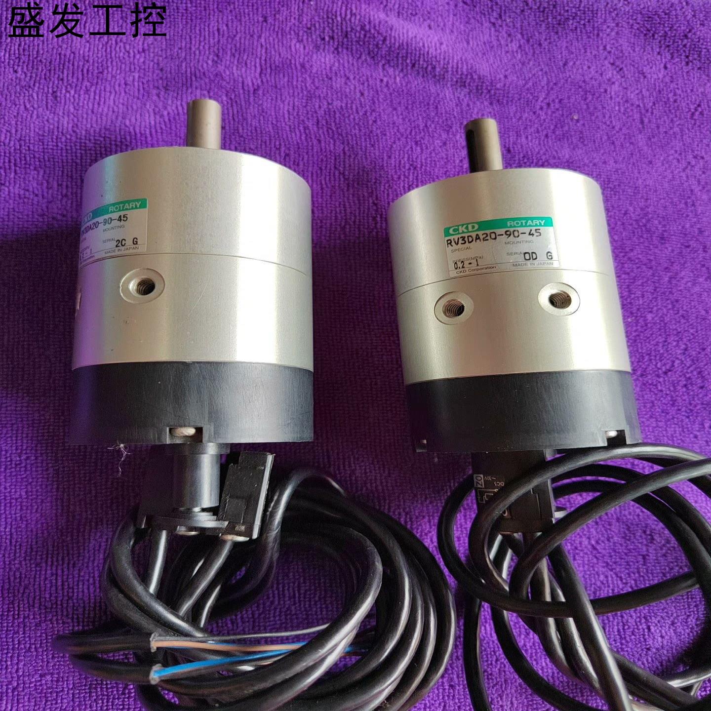 CKD 原装摆动气缸 RV3DA20-90-45实物如图议价产品