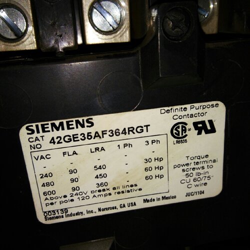 42GE35AF106海宝HT2000主接触器00313942GE35AF364RGT原厂