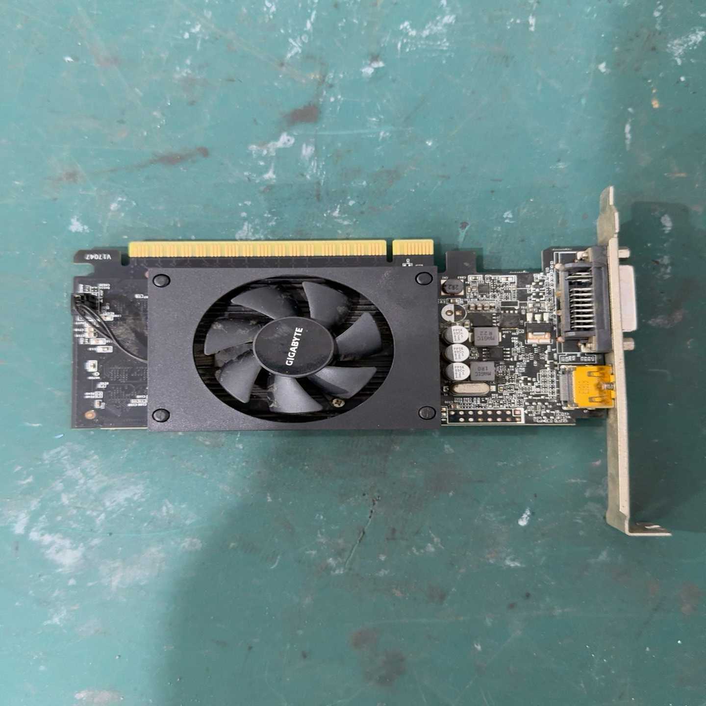 技嘉GT710显卡，2G GDDR5显存，拆机品，成色如图，-询价客服