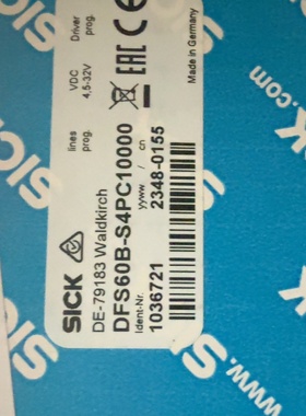 DFS60B-S4PC10000 SICK 西克增量型编码器【议价】