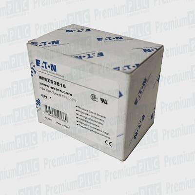 全新EATONWMZS3B16微型CircuitBreaker16A10kA类型B277480VAC3P