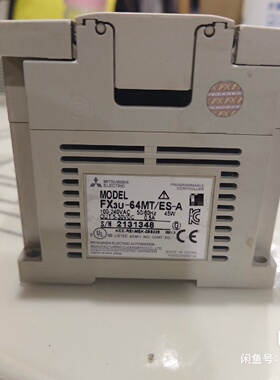 三菱PLCFX3U64MTESA原装正品拆机成色