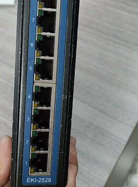 【询价】研华8口工业交换机，型号EKI-2528，货，，