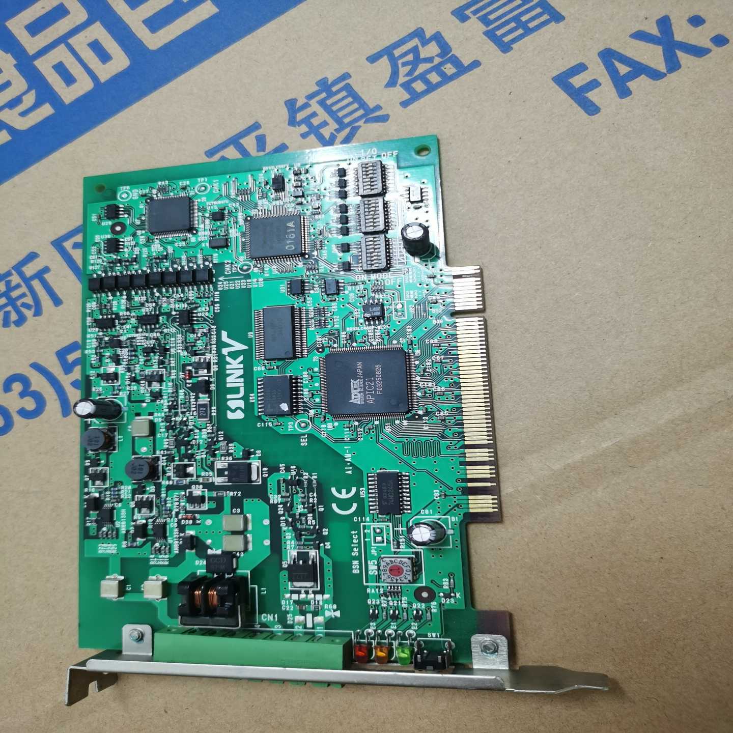 询价~SUNX神视LINIKV SL-VPCI控制卡实物如图