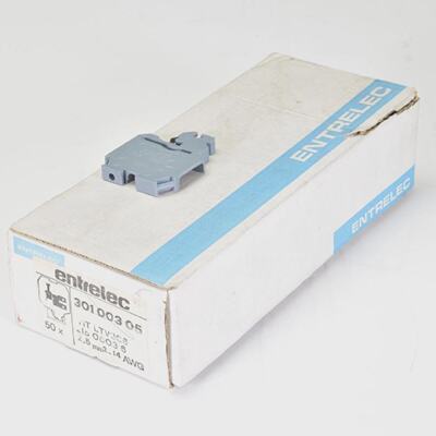 ENTRELEC 301 003 05 7IT LTV2C6 Reihenklemmenblock 1PE50Stk.