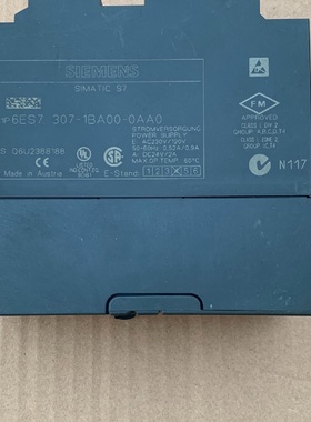 【询价】电源模块6ES7307-1BA00-0AA0，
