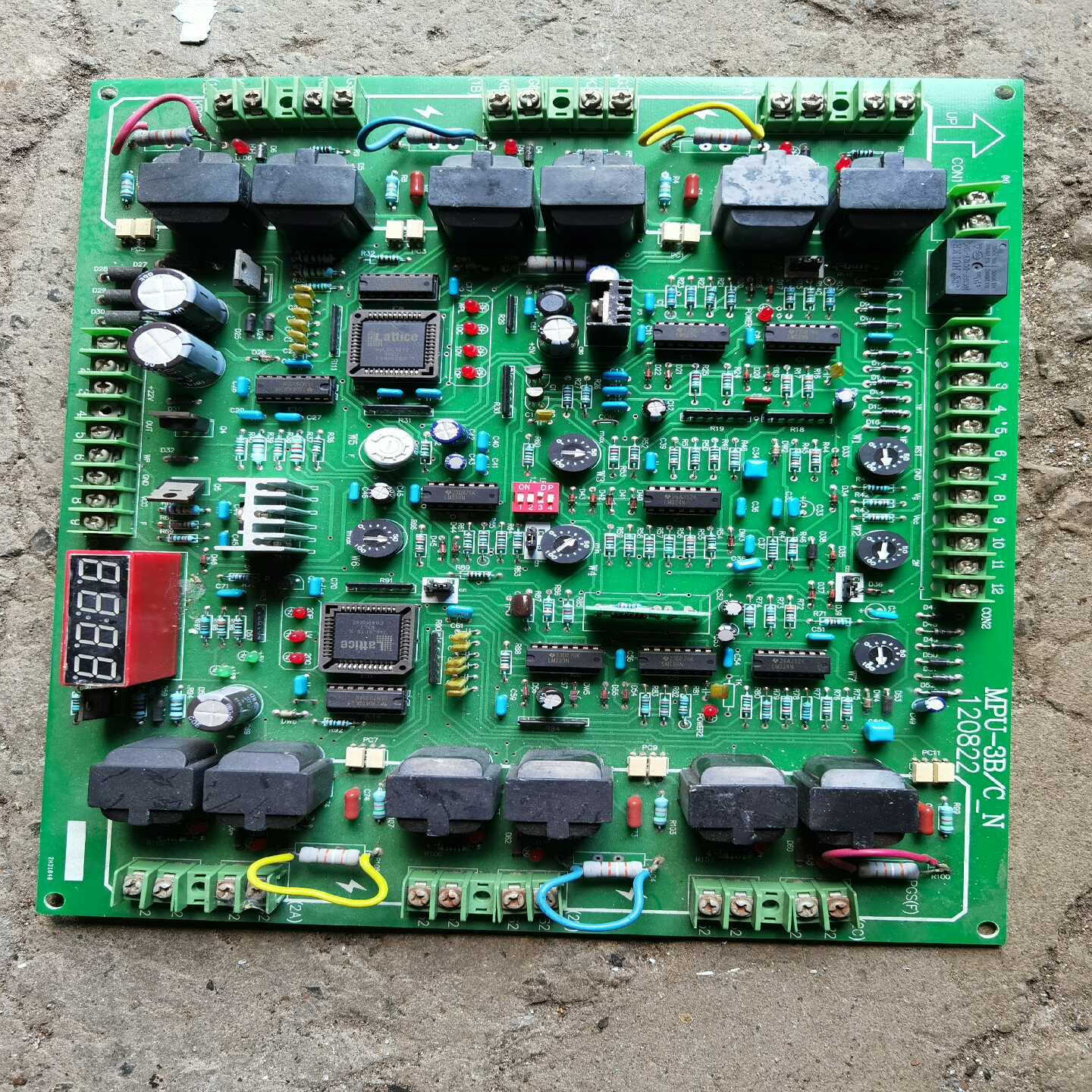 议I价中频控制板MPU-3全新12脉主控板,放久螺丝有生锈,有需现货