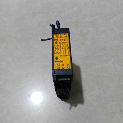 议价德国TESCH安全继电器F117X01 F117配件07400015原装拆机实图