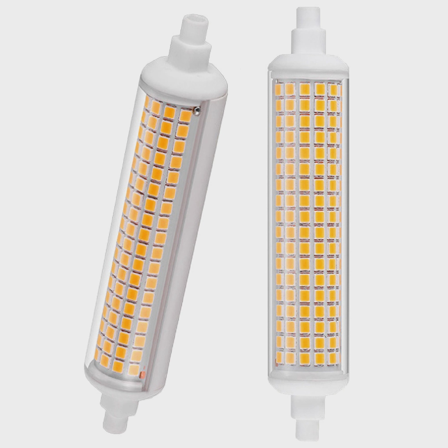 LED13W高亮118MM无屏闪R7S玻璃陶瓷灯管双端灯替换卤素灯管