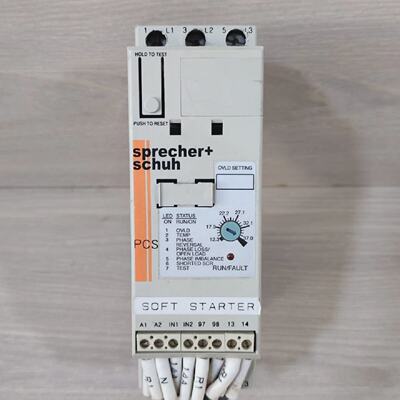 SPRECHERSCHUH PCS037480V SER. A SOFT STARTER
