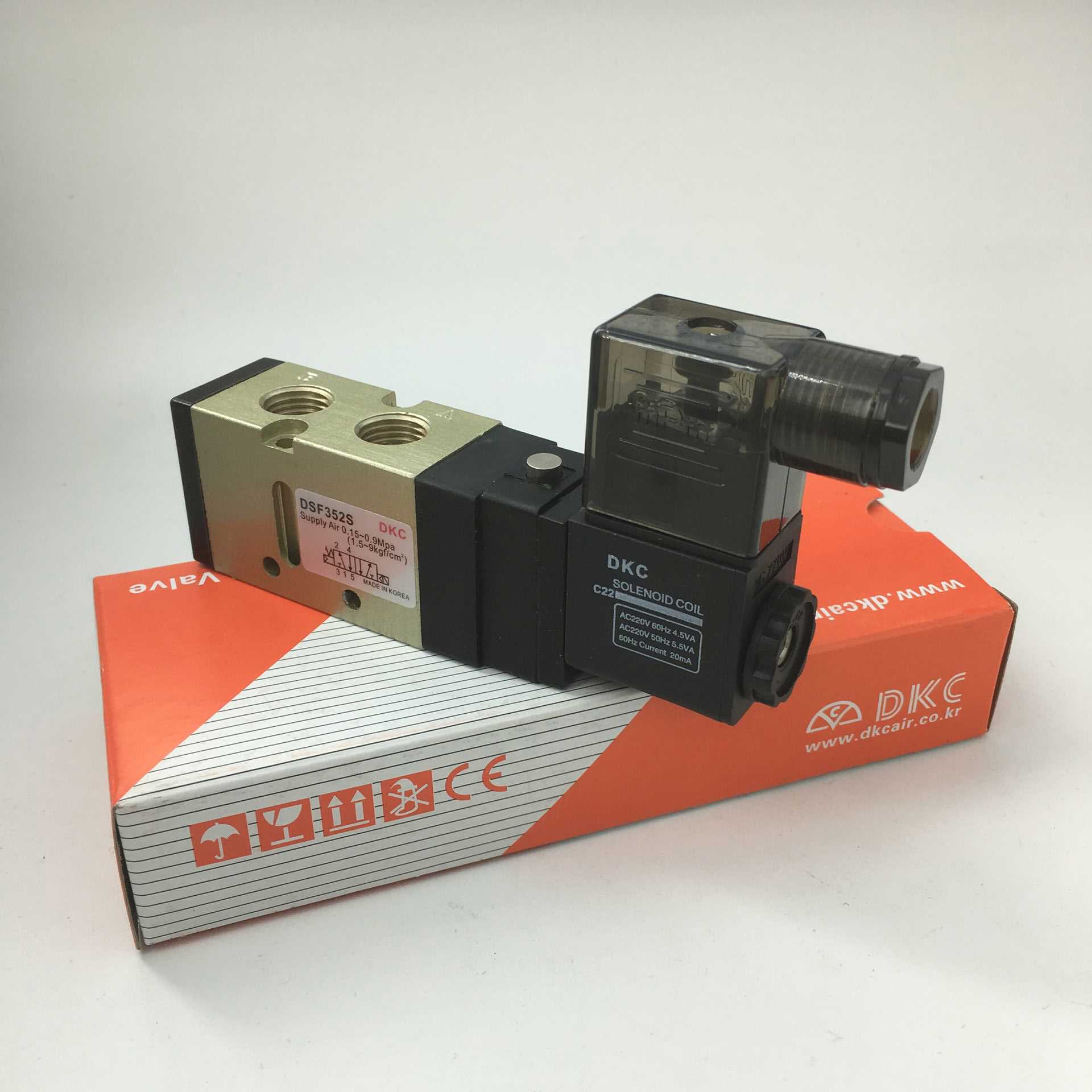 DCK二位五通先导电磁阀DSF352S DSF352D DSF453S DSF453D DSF28
