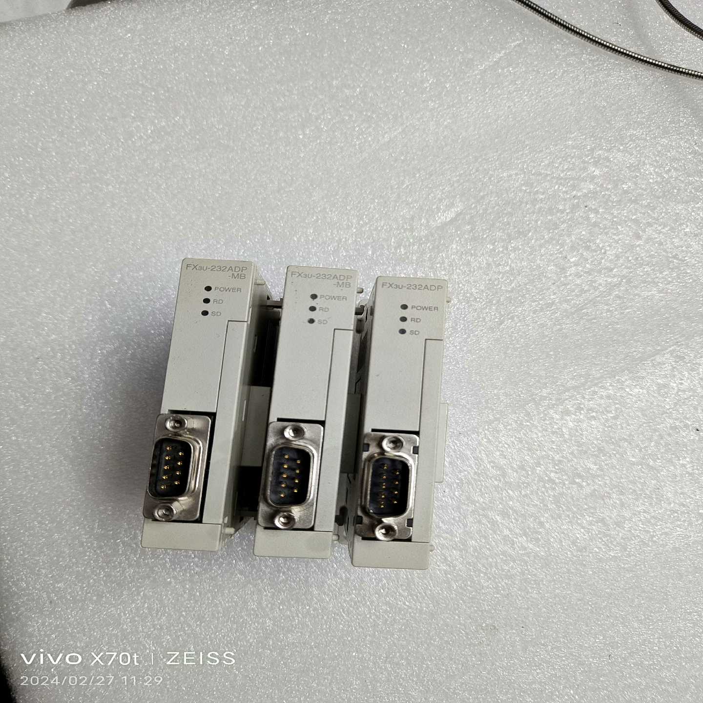 PLC模块，FX3U-232ADP-MB，，成色如询价