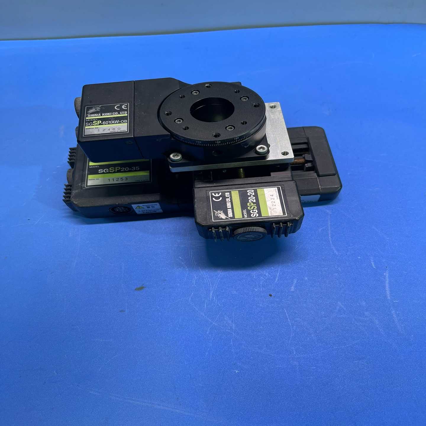 SIGMAKOKI西格玛电动旋转滑台SGSP-60YAW-议价