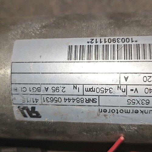 询-德恩科自动门电机型号GR63X55电压40V