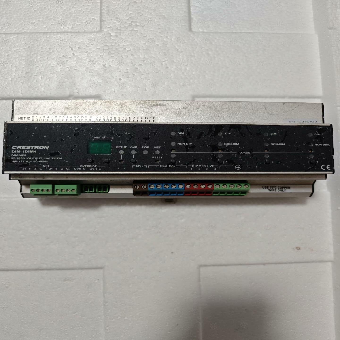 快思聪CrestronDIN-1DIM4四路调光模块，询价