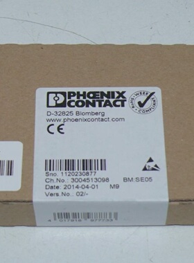 议价Phoex Contact 2863834 Ib Il 24 Pwr In2FDf2MbdPac NeuOvp