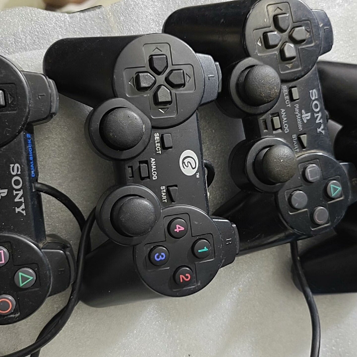 日本中古秋叶原带回索尼PS2原装DualShock2手柄-议价