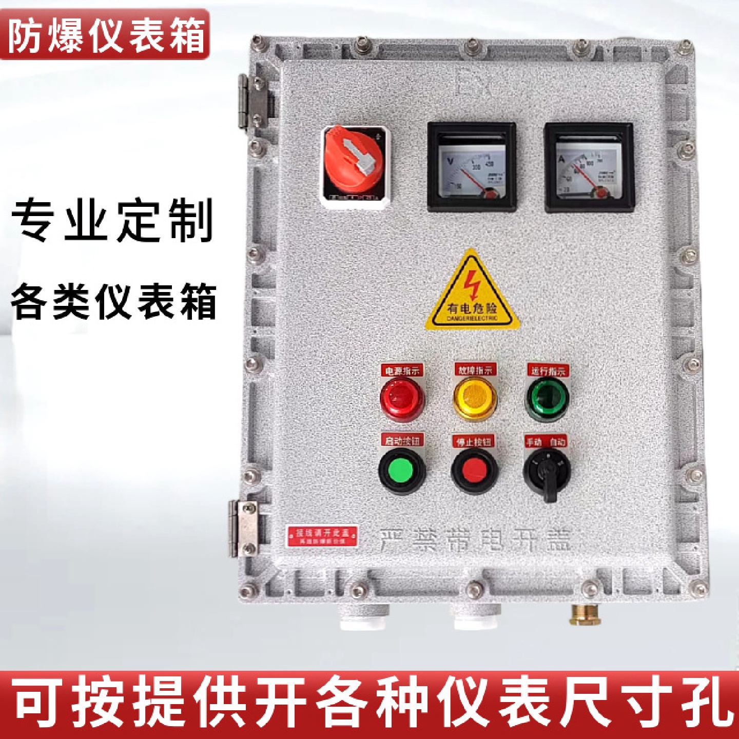 防爆仪表箱插座开关控制箱配电动力检修电源电热棒防护