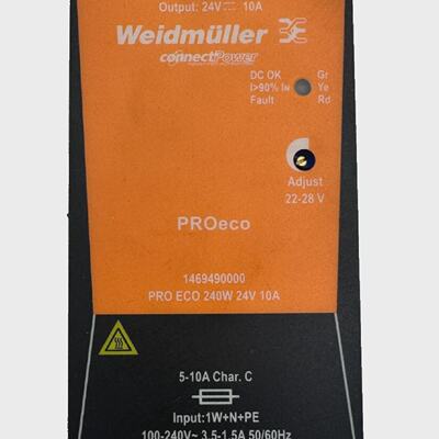 WEIDMULLER Pro MAX3 1478170000 120W 24V 5A DinRail Power Sup