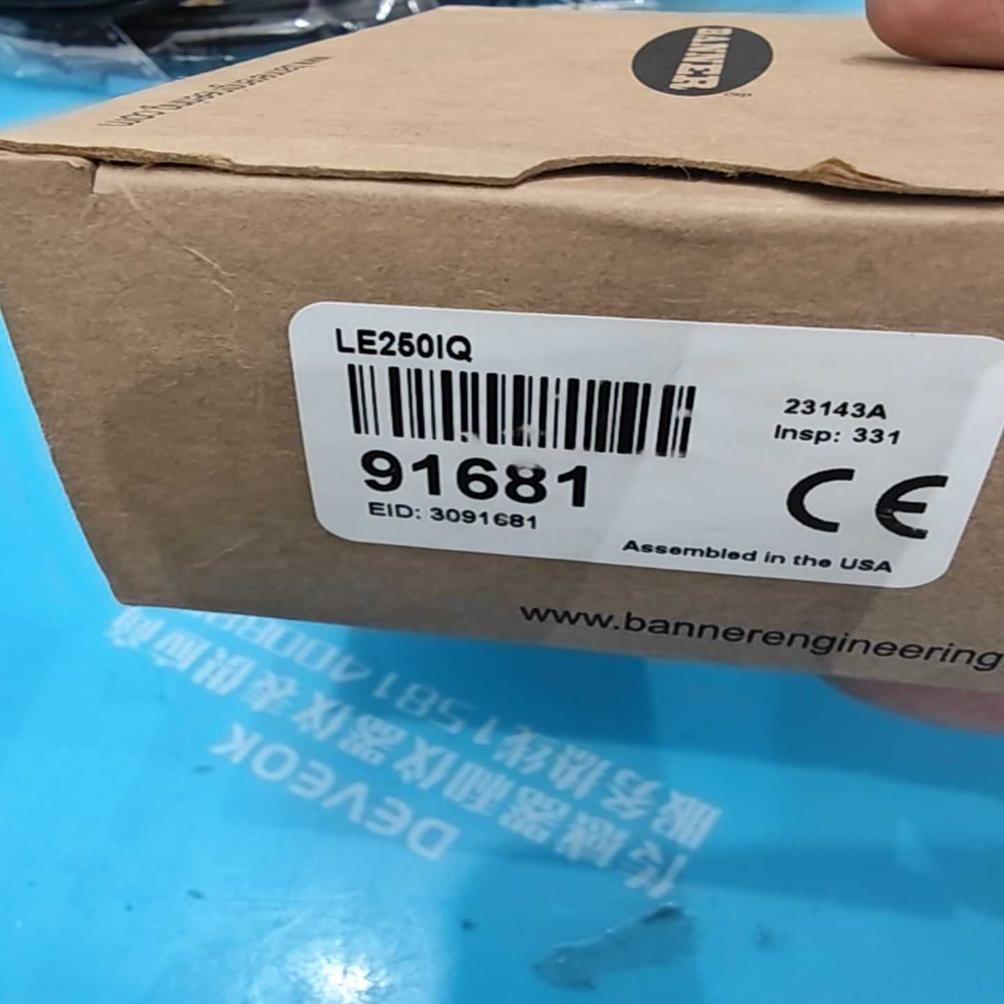 询价全新美国邦纳LE250IQ传感器货号91681