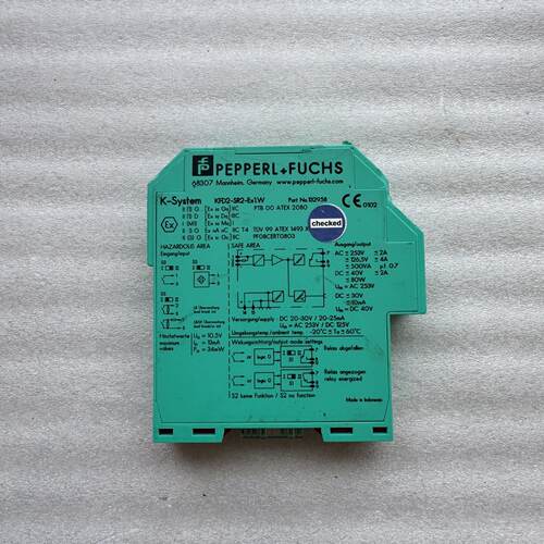 德国倍加福KFD2-SR2-Ex1.W安全栅，全新，-议价