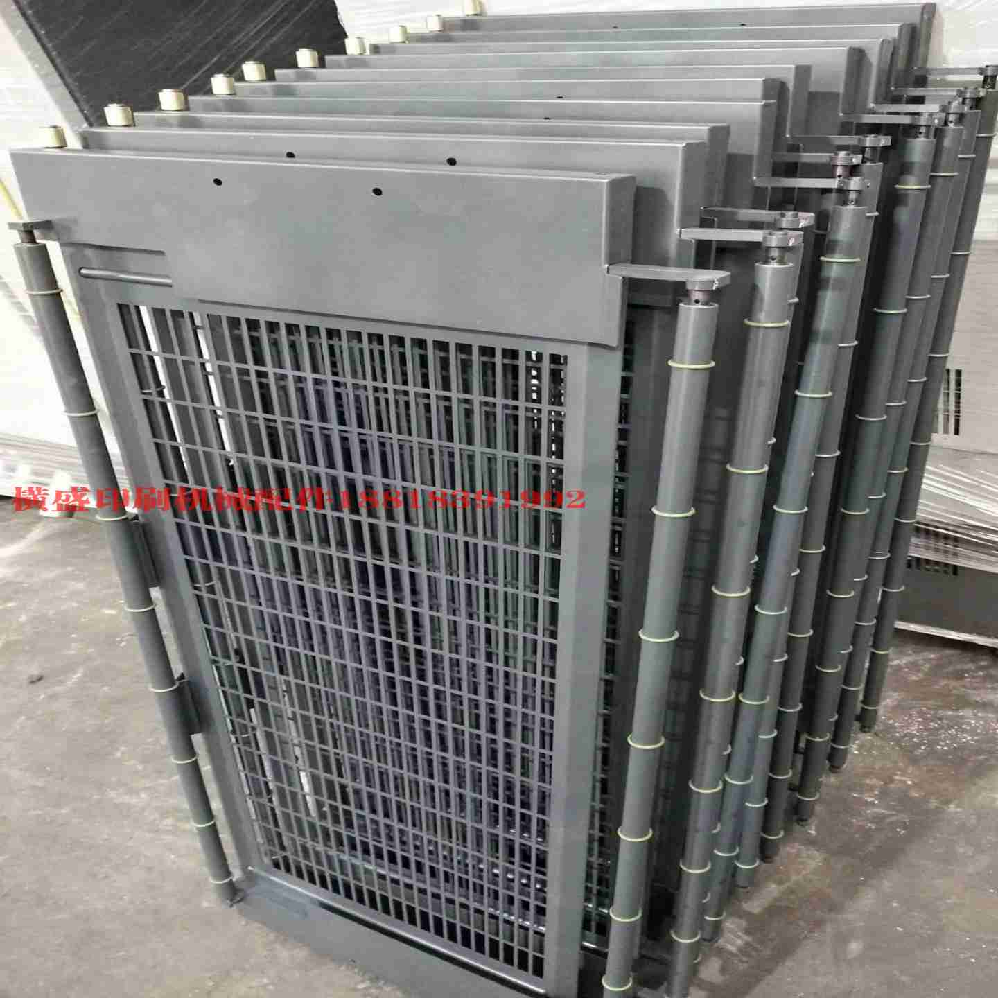 U议价-海德堡印刷机SM102CD102护罩安全门安全保护门护罩保护