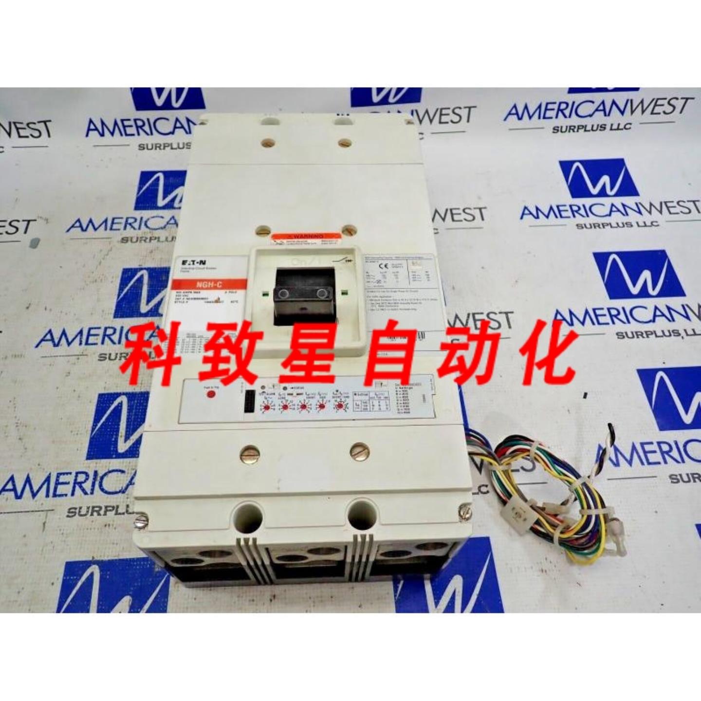 工业配件NGH308036EC 800安培 3极600伏LSIG断路器带辅助开关